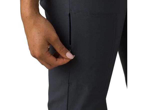 PrAna Women (0) Halle Straight II Coal Pants