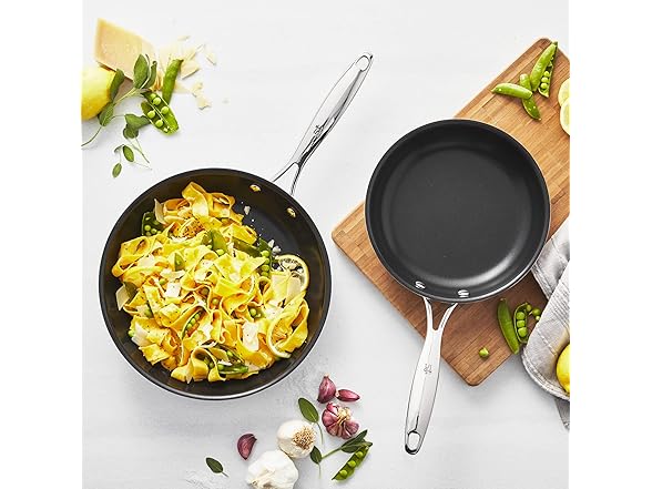 HENCKELS Clad Impulse 2-pc Nonstick Pan Set