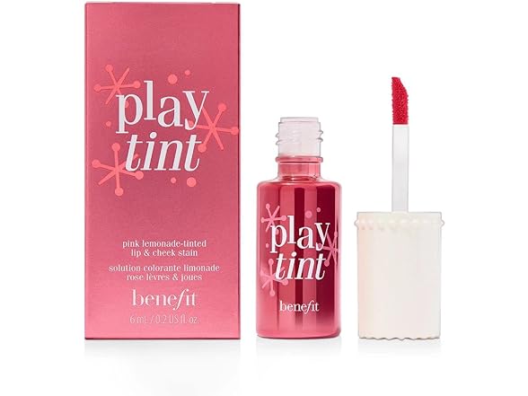 2PK Benefit Play Tint Pink Lemonade Lip & Cheek Stain