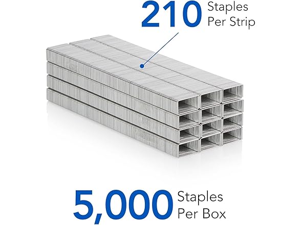 Swingline Standard Staples 1/4" 5000ct