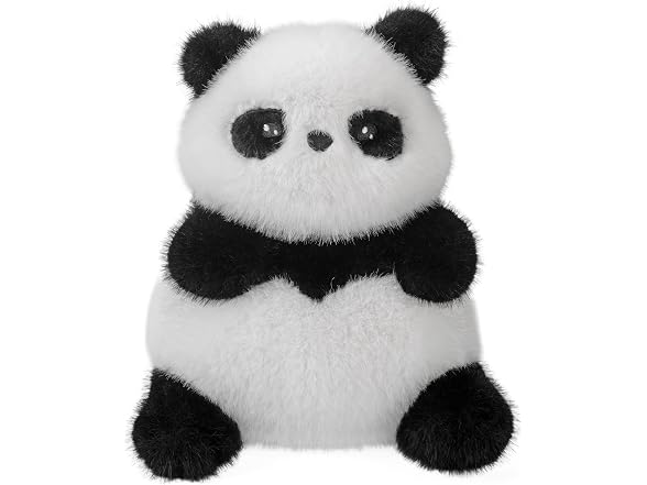 WILD REPUBLIC Tummykins Panda Stuffed Animal - 8"