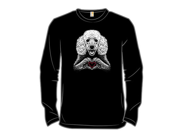 Poodle Heartmark
