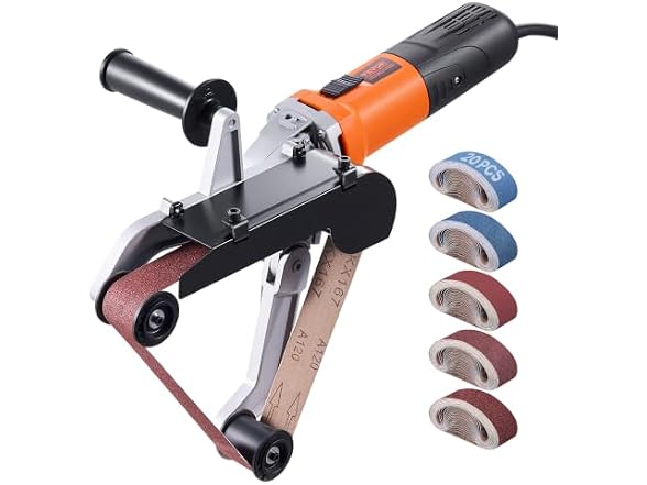 Pipe Tube Polisher Sander, 1000W Pipe Belt