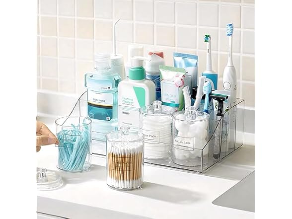 Vtopmart 5 PCS Bathroom Countertop Organizer
