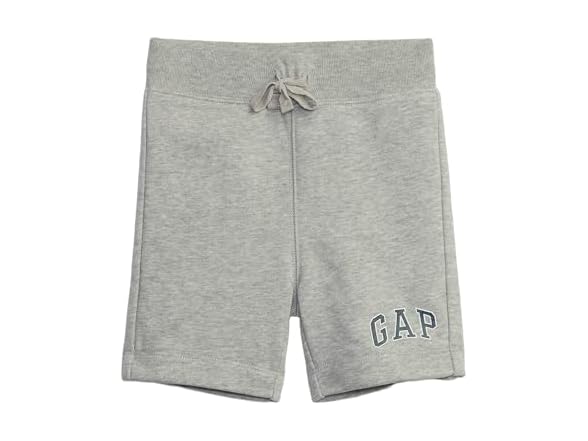 GAP Baby Boys Logo Short Charcoal 3-6M