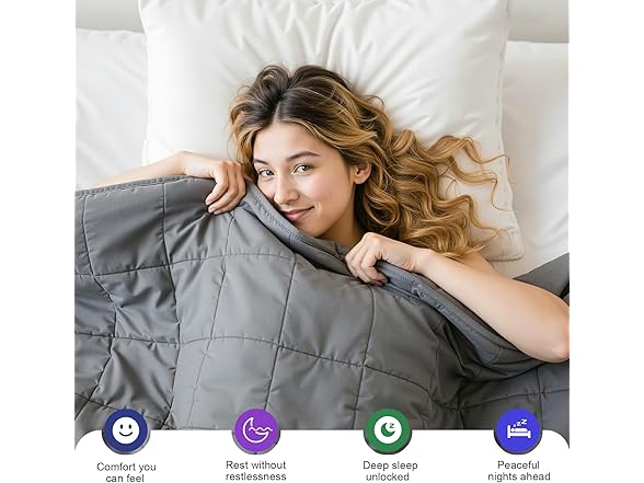 Cooling Weighted Blanket for Adults