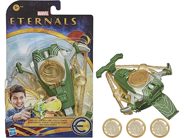 Marvel The Eternals Cosmic Disc Launcher Toy