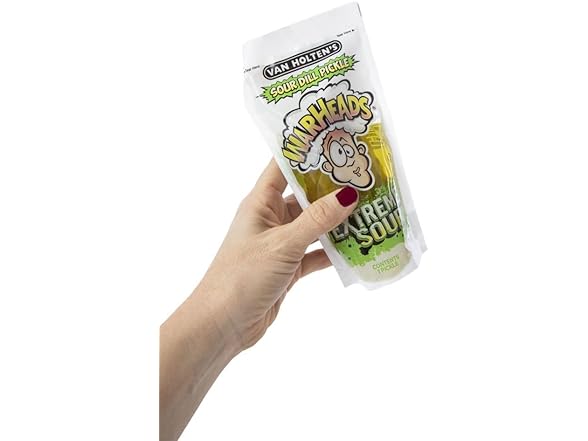 Van Holten's Sour Dill WarHeads Extreme Sour