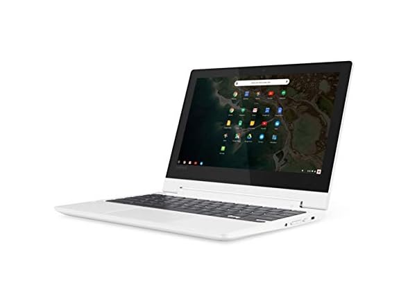 Lenovo Chromebook C330 2-in-1 Convertible Laptop, 11.6" HD Display, MediaTek MT8173C, 4GB RAM, 64GB Storage, Chrome OS, Blizzard White (Open Box)