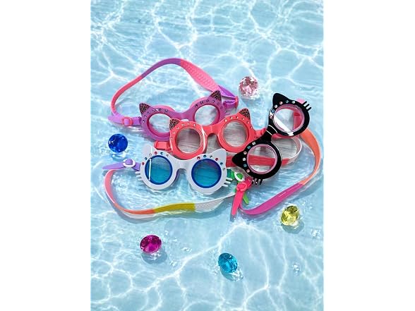 H2O Life Cat Ear Shaped Swim Goggles