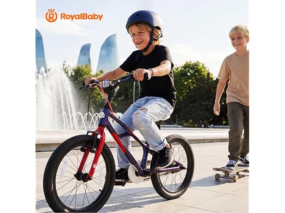 RoyalBaby Kids Bike, 16 Inch, Blue