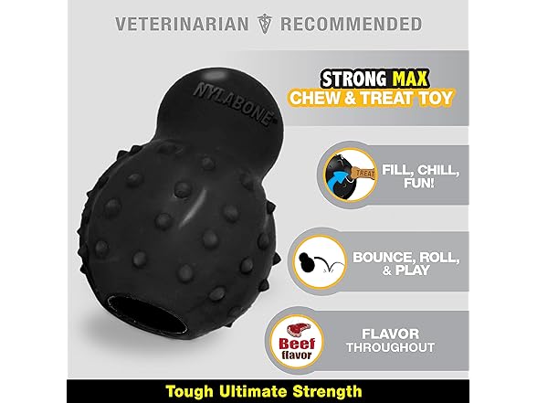 Nylabone Strong MAX Chew Cone Toy