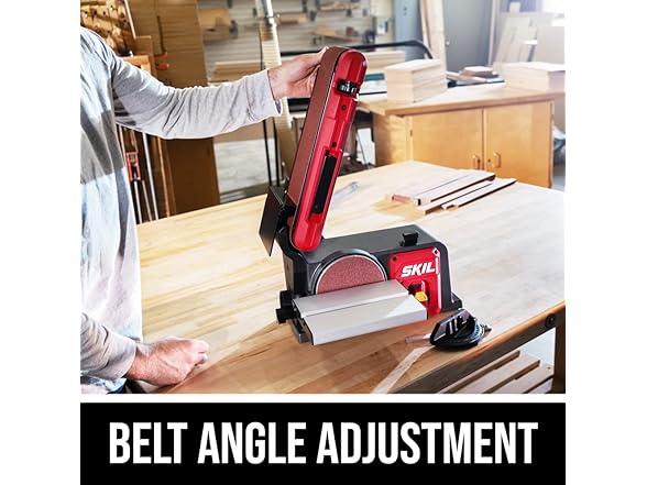 SKIL BB9504-00 4.5A Belt and Disc Benchtop Sander