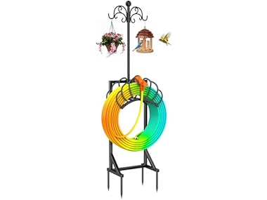 $29.99, Was $51.32, 41% Off! COZEER 2 In 1 Garden Hose Holder dealfomo