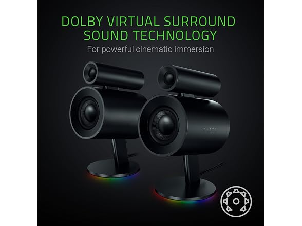 Razer Nommo Pro THX PC Gaming Speakers