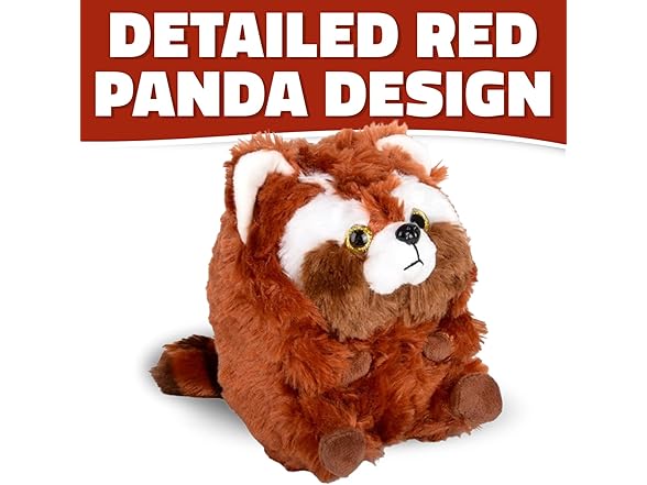 Belly Buddy Red Panda Plush