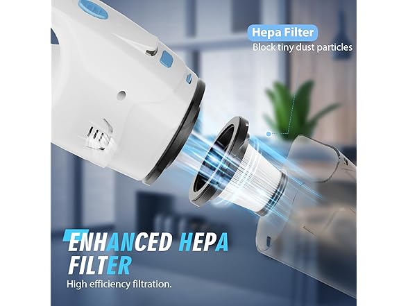 FUOAYOC HandHeld Vacuum Cordless Rechargeable