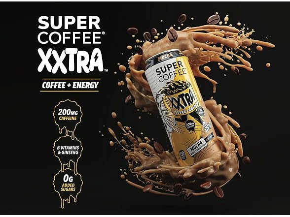 12PK Super Coffee XXTRA, Keto Protein Coffee