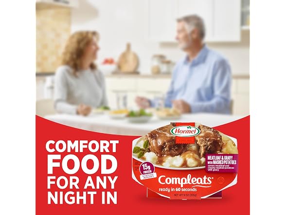 Hormel Compleats Meatloaf & Gravy with