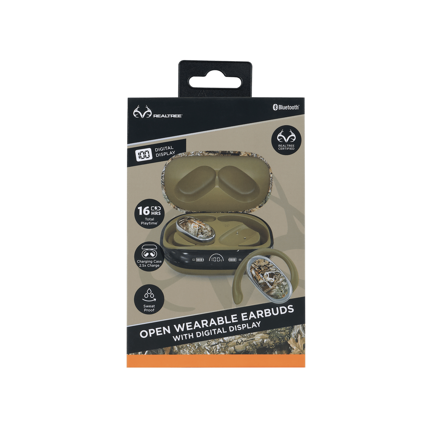 Realtree OWS Earbuds w/Display Charging Case - Gallery 12