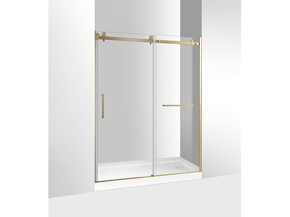 Kingston Brass 60" W x 76" H Left Handed Shower Door