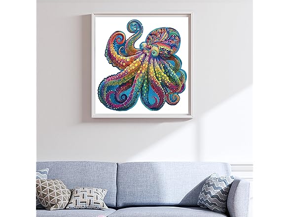 300 Pcs Wooden Octopus Puzzle