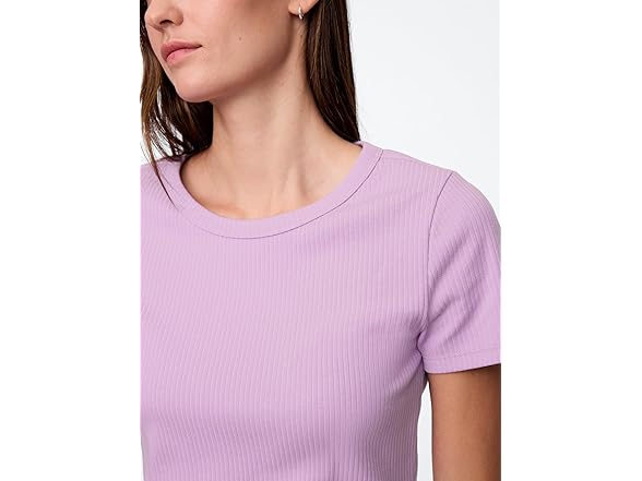 GAP Women Short Sleeve Ribbed Tee