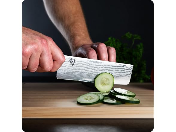 Shun Classic 6.5" Nakiri Knife, Handcrafted Japanese Knife