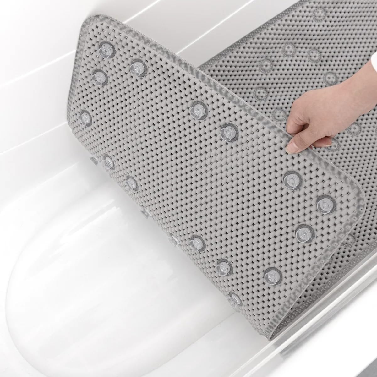 J&V Textiles Non Skid Foam Bath Mat -Choose Color - Gallery 37