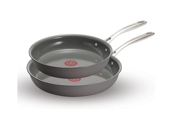 T-fal Non-Stick Induction 2Pc Frypan Set