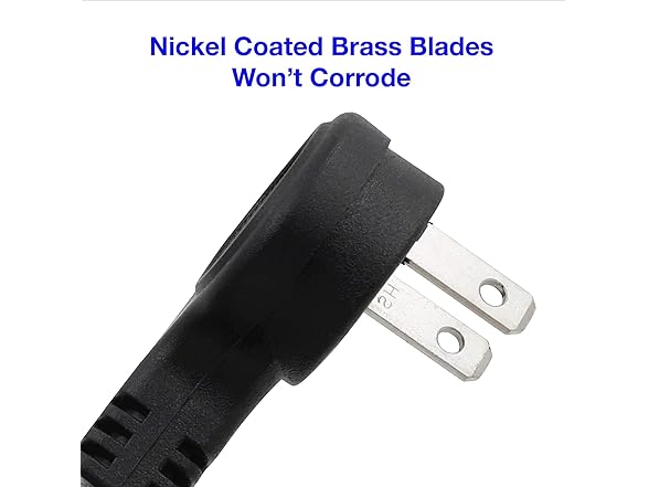 Clear Power 2PK 9FT 3 Outlet Fabric Indoor Extension Cord 16/2 SPT-2