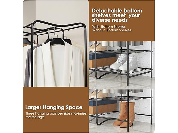 SimpleWise Freestanding Garment Rack