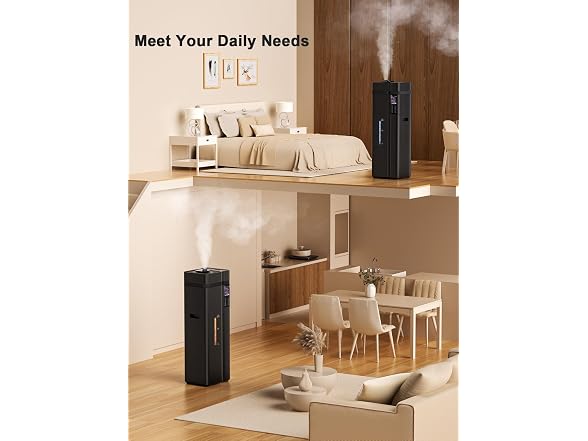 Zeova 13L Warm & Cool Mist Humidifier Choose Color