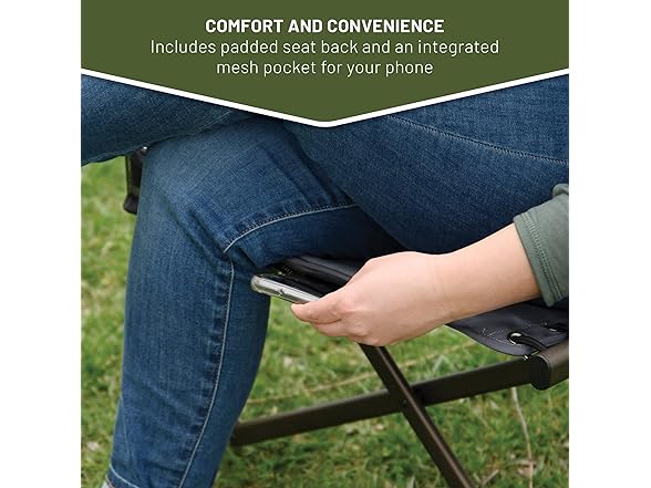 TIMBER RIDGE Bungee Folding Camping Chairs