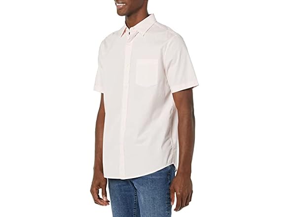 Amazon Essentials Men Short-sleeve Stretch Shirt