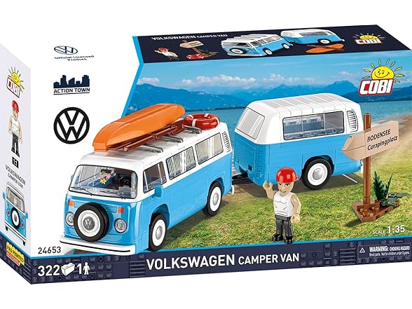 COBI Action Town Volkswagen Camper Van 1:35 Scale