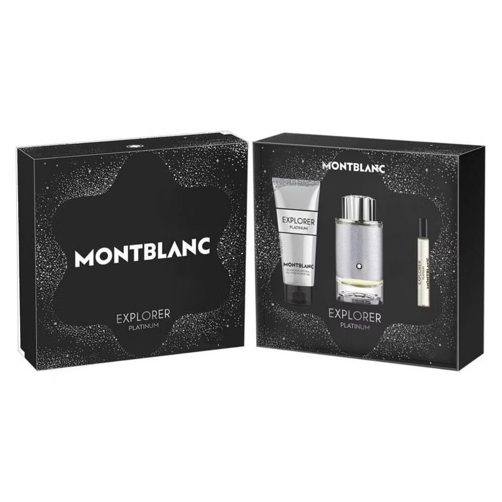 MontBlanc Explorer Platinum EDP Set for Men - Gallery 2
