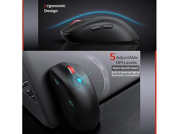 GAMCATZ Wireless Keyboard and Mouse Combo