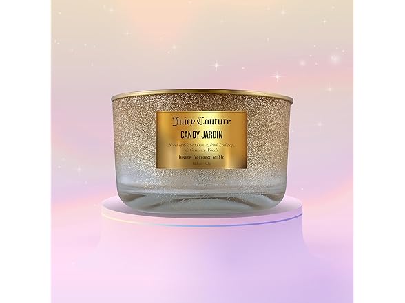Candy Jardin Glitter Candle, 16.5 oz