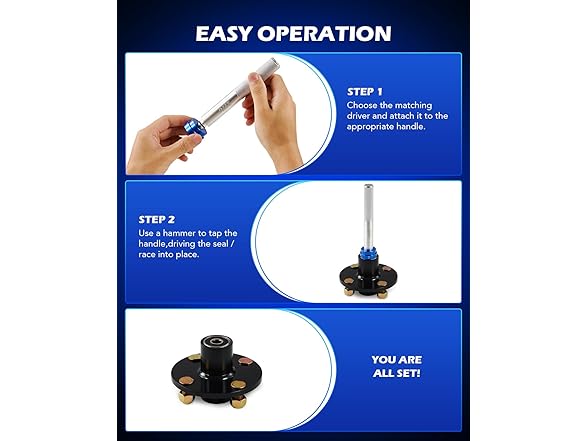 Orion Motor Tech 33pc Bearing Press Kit