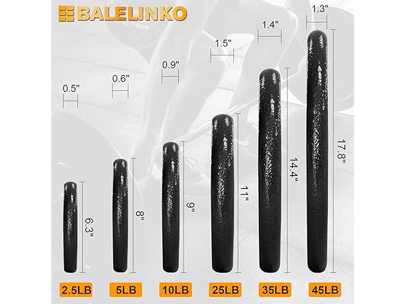 Balelinko Cast Iron Olympic Grip Plate