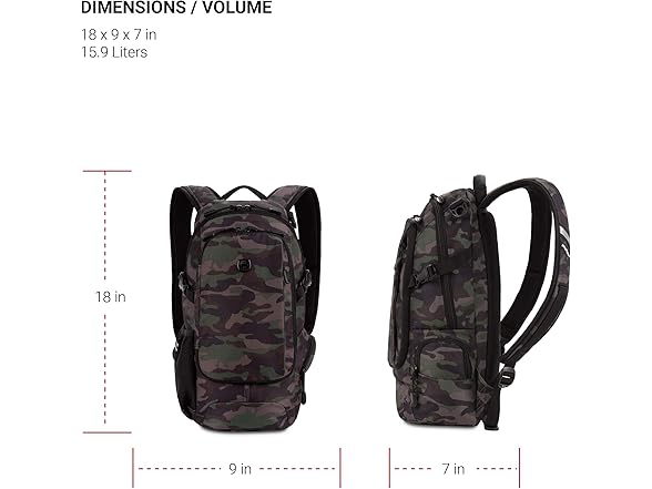 SwissGear 3598 Backpack Narrow Daypack