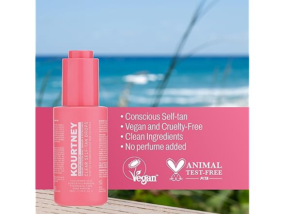 KOURTNEY Clear Self-Tan Drops