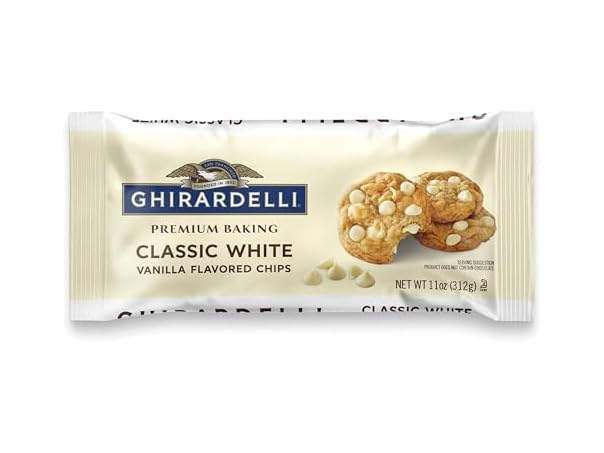 $4.99, Was $7.12, 29% Off! Ghirardelli Classic White Choc Chips 11o dealfomo