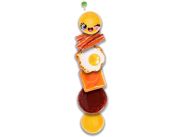 Puffy Puffs 3D Characters Stickers 10Pk