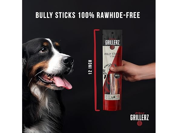 Grillerz Thick Bully Sticks, 2-Ct