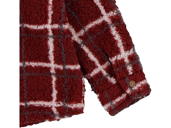 Huggies Sherpa Button Up Shacket Jogger Pants Set