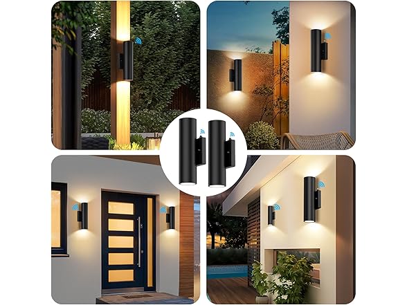 GoBright 2-Pack Dusk to Dawn LED Outdoor Lighting
