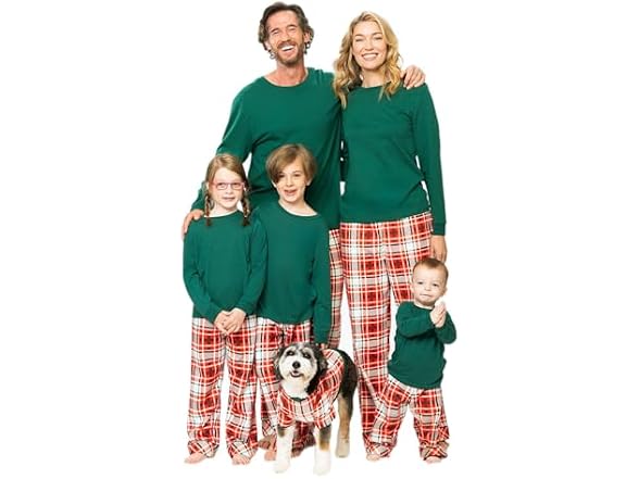 PajamaGram Women (L) Matching Family Soft Pajamas