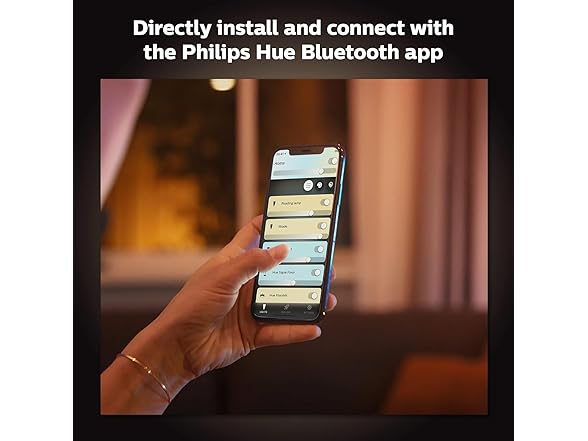 Philips Hue Being Ceiling Light, Black - White Ambiance